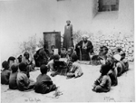 Arab boys at school - 1870