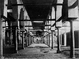 The covered walkways