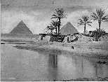 An arab village near the Pyramids