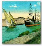 Ships in the Canal
